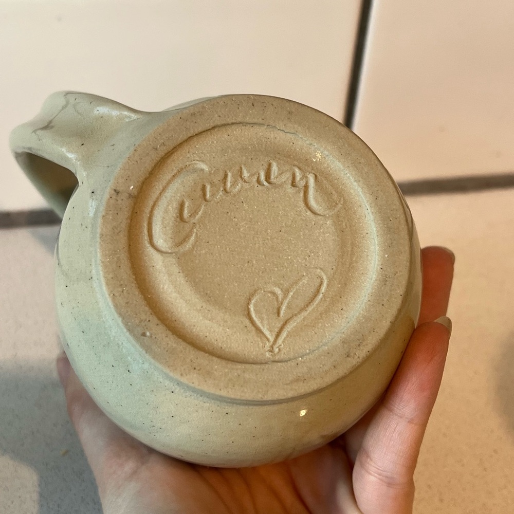 Handmade Studio Pottery “Stay Wild” Mug | Artisan Ceramic Coffee Cup | Signed - Picture 5 of 5